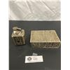 Image 2 : 2 Book Lot with Vintage Cigarette Lighter Holder and Box