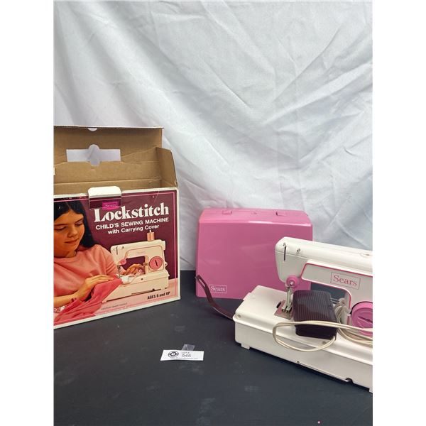 Vintage Sears Lockstitch Childs Sewing Machine