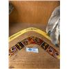 Image 2 : Rare Antique Billie Blue Gum Koala Stuffed Bear and 2 Handcrafted Boomerangs 12' and 14" From Austra
