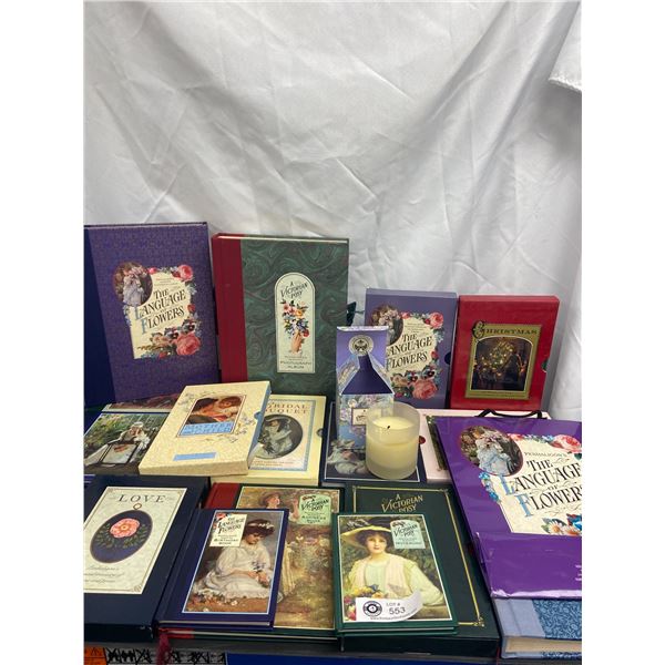 Nice Large Lot Brand New of Poems, Photo Books, All to do with Flowers
