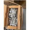 Image 2 : Nice Lot of Stainless Steel Clamps, Covers and Ball Valves Food Grade