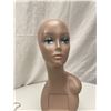 Image 2 : Vintage Mannequins Head with 5 Vintage Wooden Hangers
