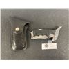 Image 1 : Vintage MX 45 Stainless Steel Knife in Leather Pouch