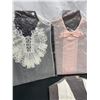 Image 2 : Lot of 5 Vintage Ladies False Shirt Fronts