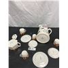 Image 2 : Made in England Teapot with Cups and Saucers and Pitcher