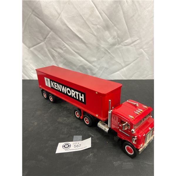 Nice Heavy Die Cast Kennworth Truck and Trailer