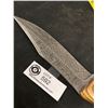 Image 2 : 12"L Custom Made Damascus Knife. Very Nicely Made