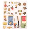 Image 1 : Collection Of Early Western & Military Badges/Pins