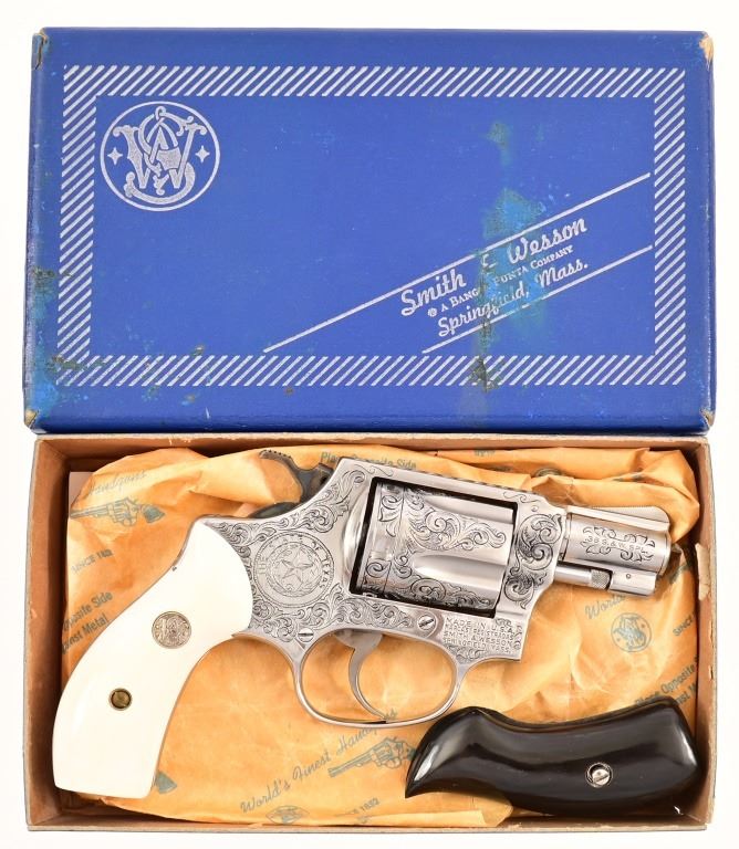 Jim Riggs Engraved S&W Model 60 Chiefs Special .38
