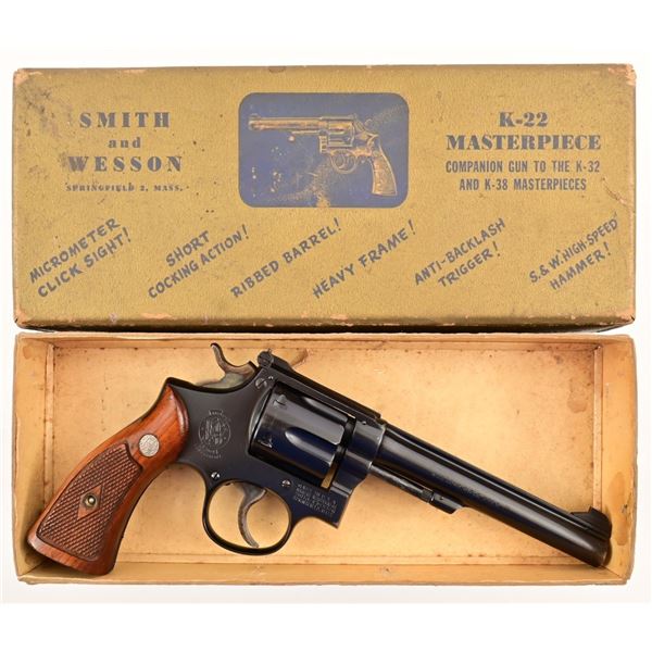 S&W Pre-Model 17 K-22 Masterpiece Target .22LR