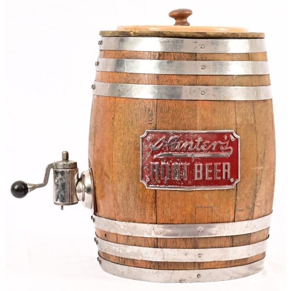 Hunters' Root Beer Barrel Dispenser