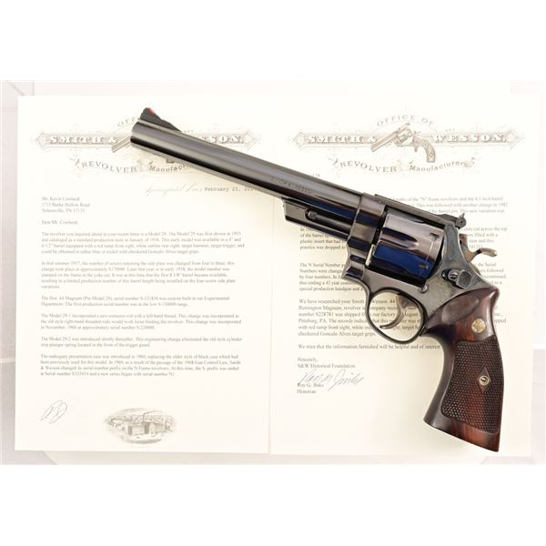 Cased S&W Model 29-1 Target .44 Magnum Revolver