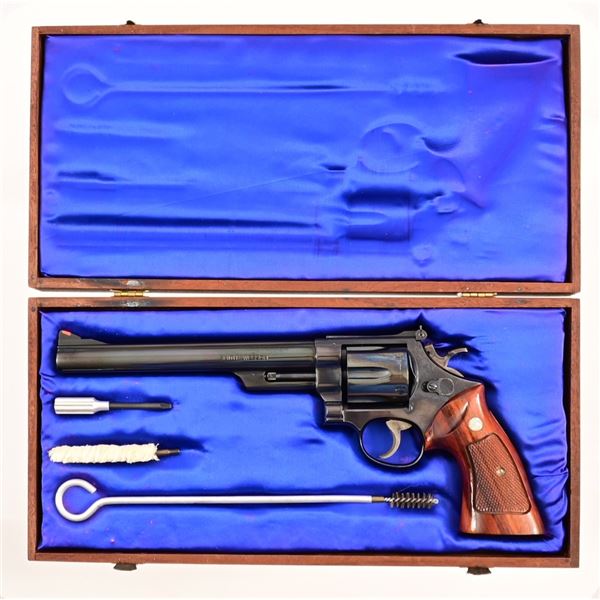 Cased S&W Model 57 Target .41 Magnum Revolver