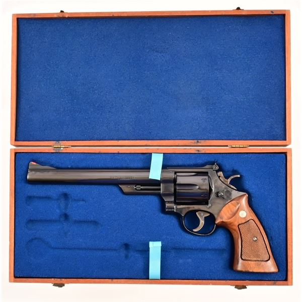 Cased S&W Model 57 Target .41 Magnum Revolver