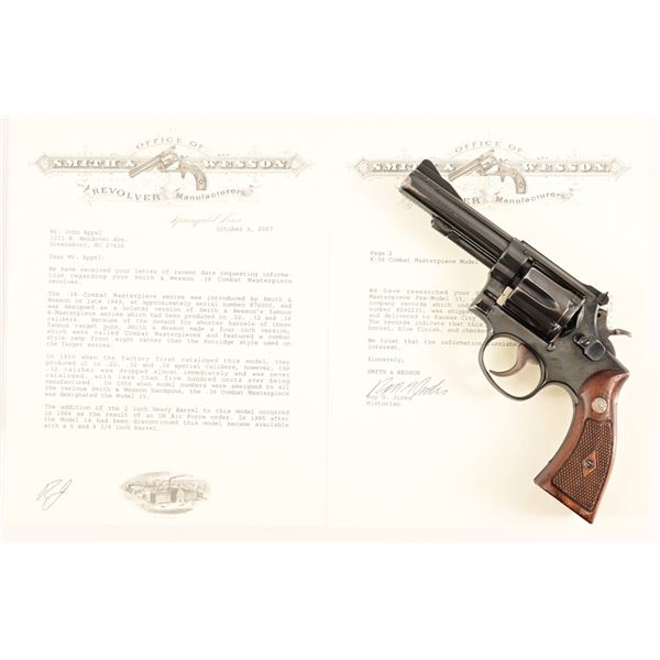 S&W Combat Masterpiece Pre-Model 15 .38 Special