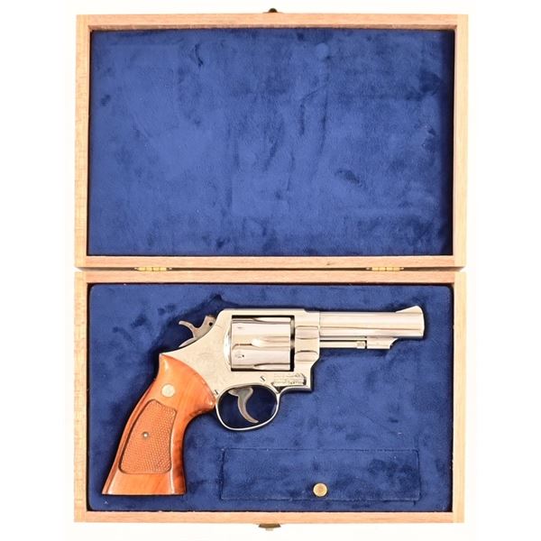 Cased S&W Model 58 M&P .41 Magnum Revolver