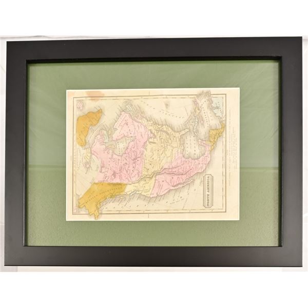 1829 Map of Texas as Part of Mexico before TX Ind.