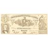 Image 2 : 1861 & 1864 Confederate $5 Notes