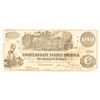 Image 1 : 1862 Confederate $100 Note