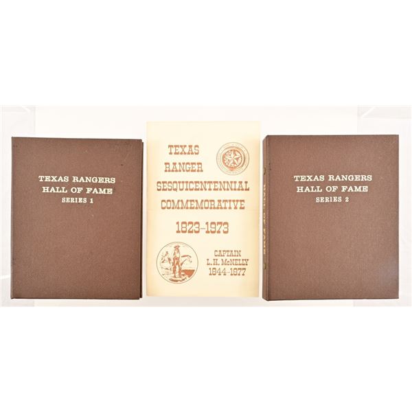(2) Texas Rangers Commemorative Coin Books