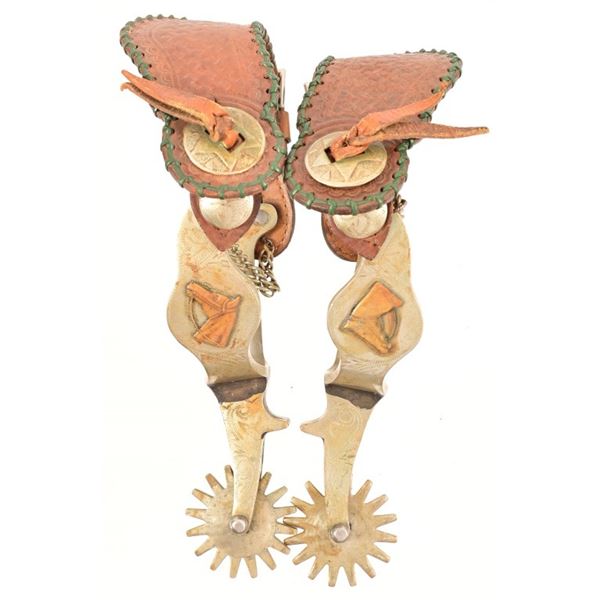 Ricardo Marked Parade Spurs w/Nice Straps