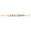 Image 1 : 14kt Gold Multi-Stone Bracelet