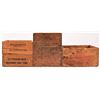 Image 1 : Collection of Period Wood Ammunition Boxes