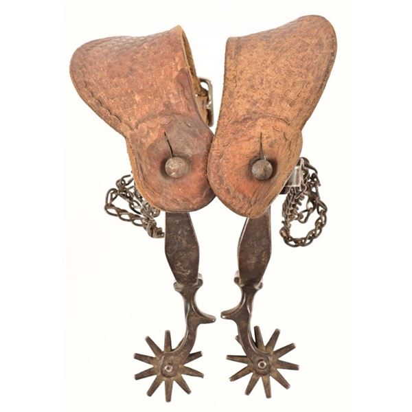 Iron Cowboy Spurs w/Chains
