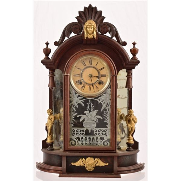 Ornate Ansonia Mantle Clock