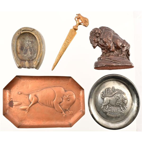 Pan American 1901 Exposition Ashtrays & Souvenirs