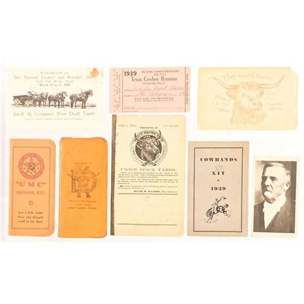Collection of Stockyard Postcards & Booklets