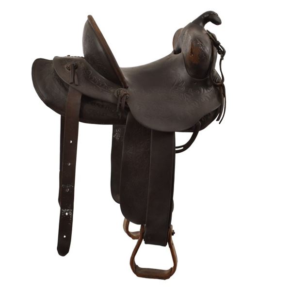 Antique Western Saddle