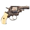 Image 1 : Engraved British Bulldog .44 Webley Revolver