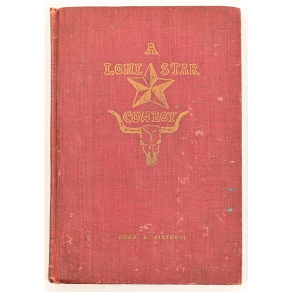 "A Lone Star Cowboy" by Chas A. Siringo.