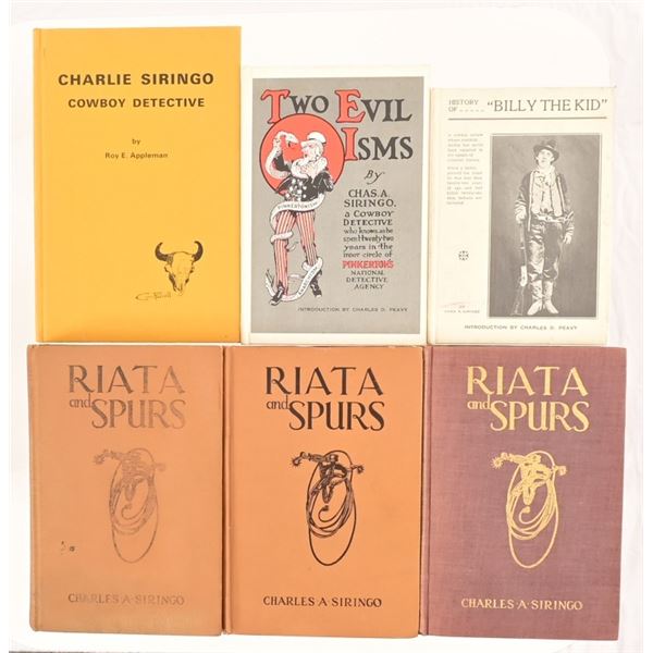Collection of Charlie Siringo Novels (6)