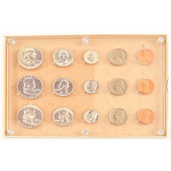 1957-1959 Coin Mint Proof Set