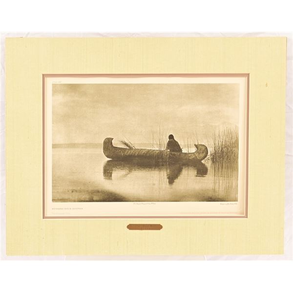 Edward S. Curtis Kutenai Duck Hunter Photo Print