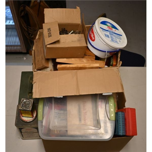 Large Lot of Reloading Tools & Supplies