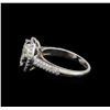 Image 3 : 14KT White Gold 1.35 ctw Diamond Ring
