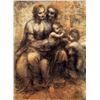 Image 1 : Leonardo da Vinci - Mary, Christ, St. Anne and the Infant St. John
