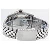 Image 8 : Rolex Mens Stainless Steel Black Diamond & Sapphire Datejust Wristwatch