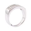 Image 4 : 1.00 ctw Diamond Band - 14KT White Gold