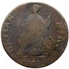Image 2 : 1787 Machin's Mills Halfpenny V.17-87A R2 VG10