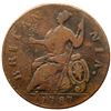 Image 2 : 1787 Machin's Mills Halfpenny V.17-87B R2 F15
