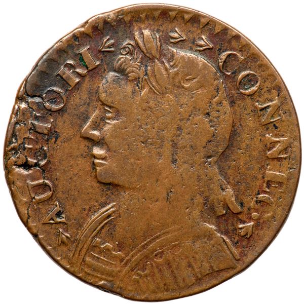 1787 Connecticut Miller 14-H R3 MBL VF30