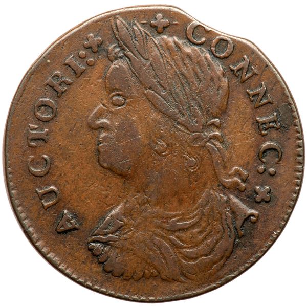 1787 Connecticut Miller 21-DD R5 DBL VF30