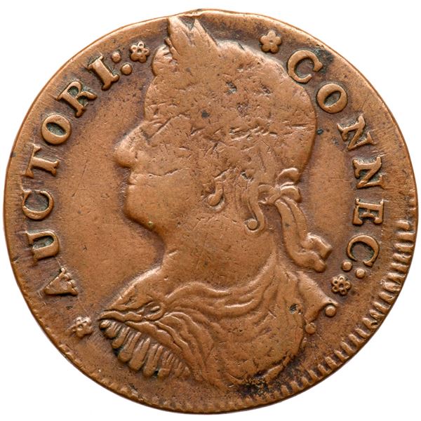 1787 Connecticut Miller 33.2-Z.5 R1 DBL VF30+