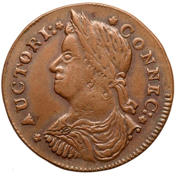 1787 Connecticut Miller 33.2-Z.12 R1 DBL AU50