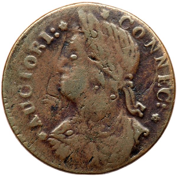 1787 Connecticut Miller 33.43-q R5+ DBL VF20