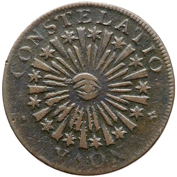 1785 Nova Constellatio with Blunt Rays Crosby 1-B R4 F15
